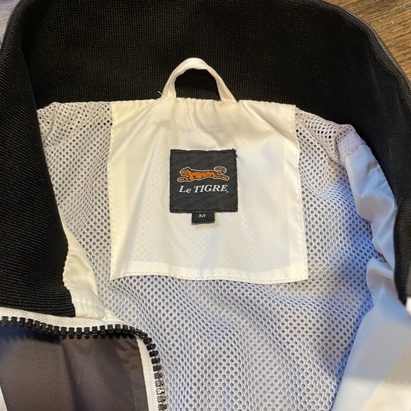 Le Tigre 80’s vintage looking zip up windbreaker retro - Picture 4 of 8